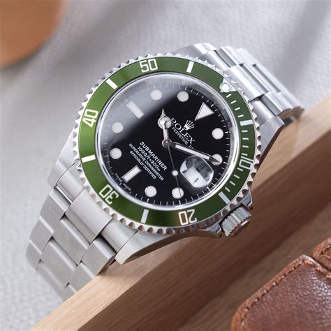 rolex submariner grüne lünette mk1|Rolex Submariner green.